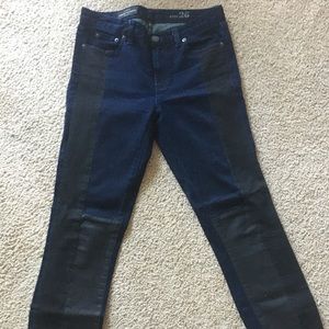 Jcrew midrise toothpick jeans size 26